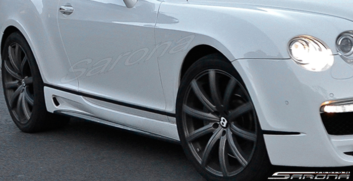 Custom Bentley GT  Coupe Side Skirts (2004 - 2011) - $1290.00 (Part #BT-015-SS)